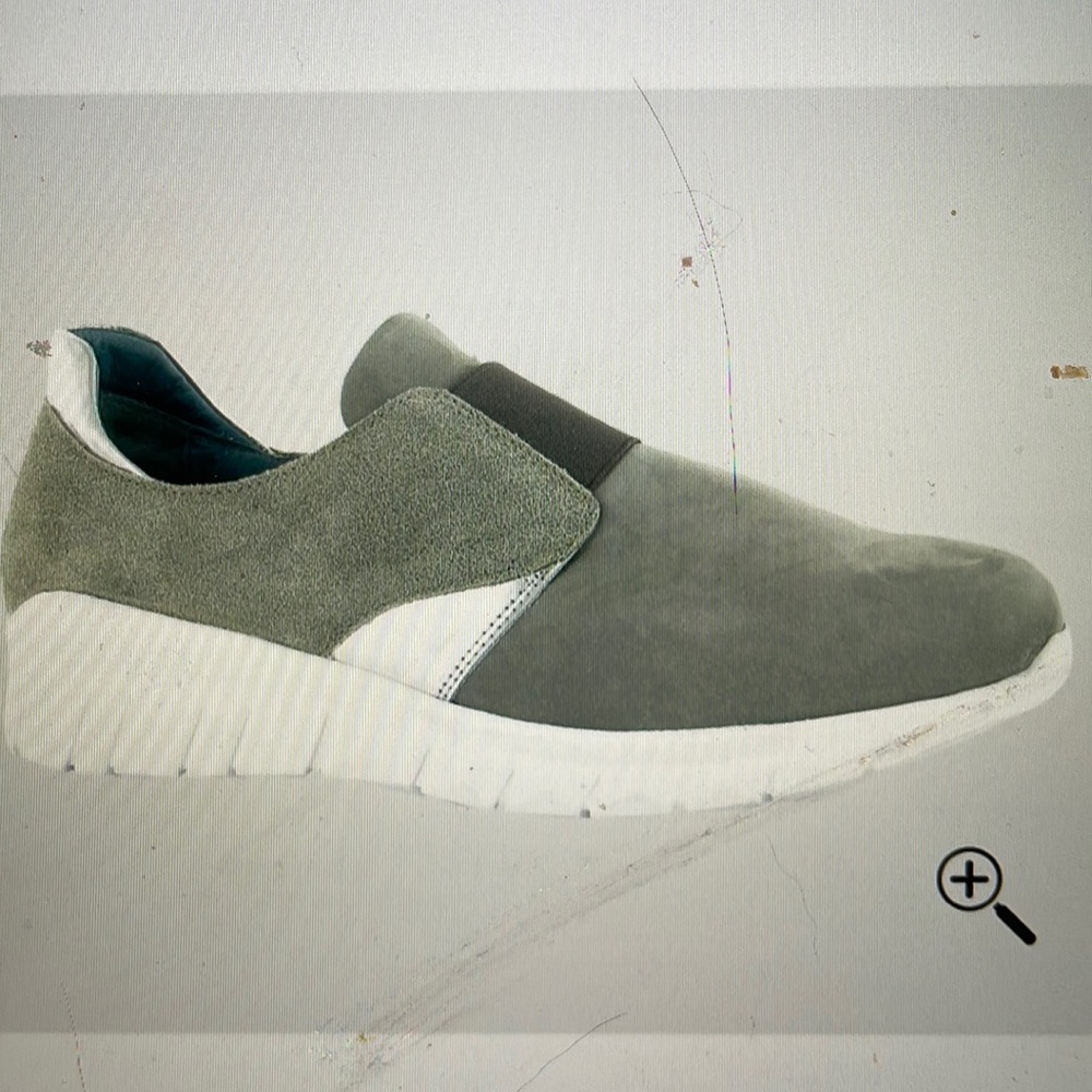 Naot intrepid gray sneaker shoes worn 1X so comfortable elastic gusset